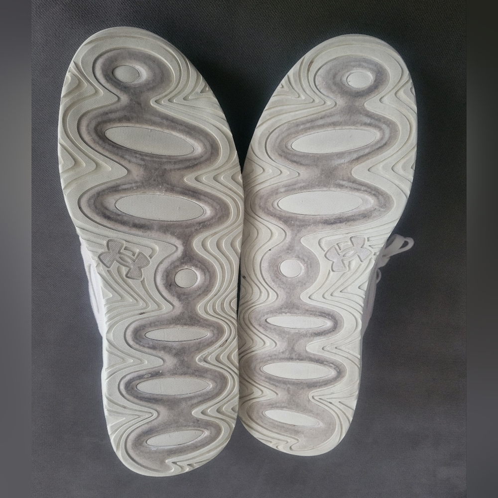 Under Armour UA Court Anatomix TC 'Tuff Crowd' Sneakers Men's Size 12.5 Cream - Picture 5 of 7